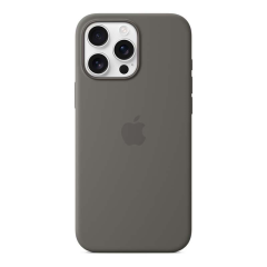Чехол Silicone Case для Apple iPhone 16 Pro Max Gray, Серый