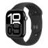 Apple Watch Series 10, 46 мм корпус из алюминия цвета «Jet Black», ремешок Sport Band размера S/M цвета «Black» купить в Донецке ДНР