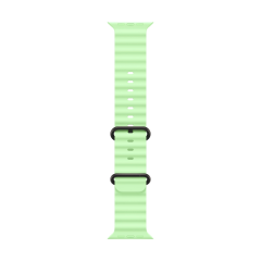 Apple Watch Ultra 3 (2025), 49 мм корпус из титана цвета «Black», ремешок Ocean Band цвета «Neon Green»