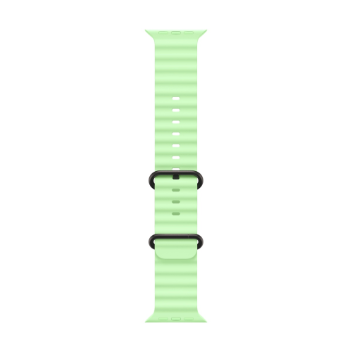 Apple Watch Ultra 3 (2025), 49 мм корпус из титана цвета «Black», ремешок Ocean Band цвета «Neon Green»