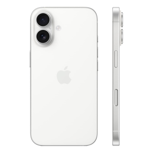 Apple iPhone 16 256Gb Dual SIM White, белый