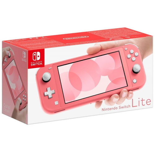 Игровая приставка Nintendo Switch Lite коралловая