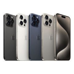 Apple iPhone 15 Pro Max 256Gb Dual SIM Natural Titanium, натуральный титан
