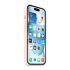 Чехол для Apple iPhone 15 Silicone Case с MagSafe Pink, розовый купить в Донецке ДНР