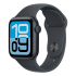Apple Watch SE 3 (2025), 44 мм корпус из алюминия цвета «Midnight», ремешок Sport Band размера S/M цвета «Midnight»