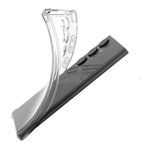 Чехол для Samsung Galaxy S24 Ultra с защитой камер Прозрачный купить в Донецке ДНР