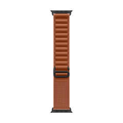 Apple Watch Ultra 3 (2025), 49 мм корпус из титана цвета «Black», ремешок Alpine Loop размера L цвета «Terra Cotta»