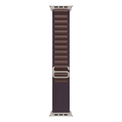 Apple Watch Ultra 2 (2023), 49 мм корпус из титана цвета «Natural», ремешок Alpine Loop размера L цвета «Indigo»