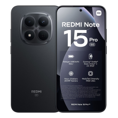 Xiaomi Redmi Note 15 Pro 5G 12/256Gb Black, чёрный