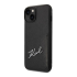 Чехол Karl Lagerfeld для iPhone 14 PU with Cardslot Signature logo Hard (KLHCP14SCSSK) Черный купить в Донецке ДНР