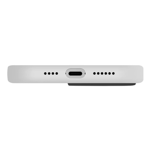 Чехол для iPhone 15 Pro с MagSafe UNIQ Lino (IP6.1P(2023)-LINOHMCGRY) Chalk Grey купить в Донецке ДНР