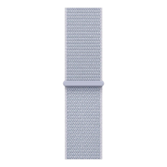 Apple Watch Series 10, 42 мм корпус из алюминия цвета «Silver», ремешок Sport Loop цвета «Blue Cloud»