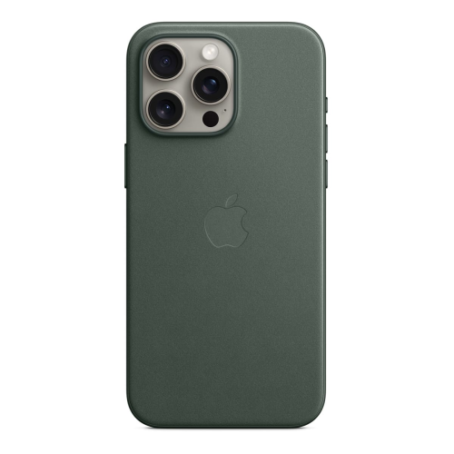 Чехол FineWoven Case для Apple iPhone 15 Pro Max с MagSafe Evergreen, зеленый купить в Донецке ДНР