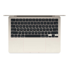 Apple MacBook Air 13" (M4 10C CPU, 8C GPU, 2025) 16/256Gb SSD (MW0Y3) Starlight, «сияющая звезда»