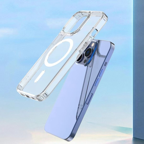 Чехол для iPhone 15 Pro с Magsafe Mutural Jingtou Series Прозрачный купить в Донецке ДНР