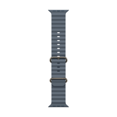Apple Watch Ultra 3 (2025), 49 мм корпус из титана цвета «Natural», ремешок Ocean Band цвета «Anchor Blue»