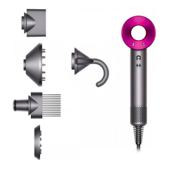 Фен Dyson Supersonic HD07 Fuchsia/Nickel, фуксия/никель