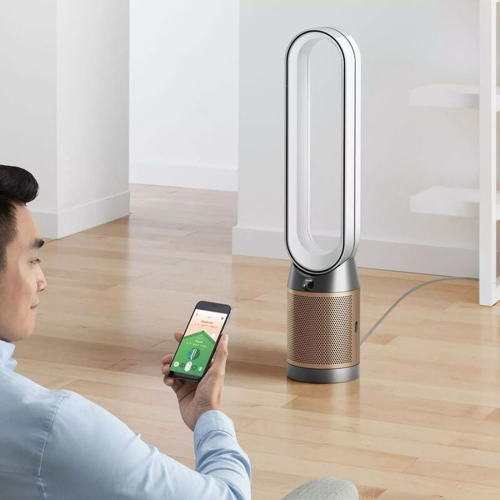 Увлажнитель-очиститель воздуха Dyson (TP09) Nickel/Gold, золотой купить в Донецке ДНР