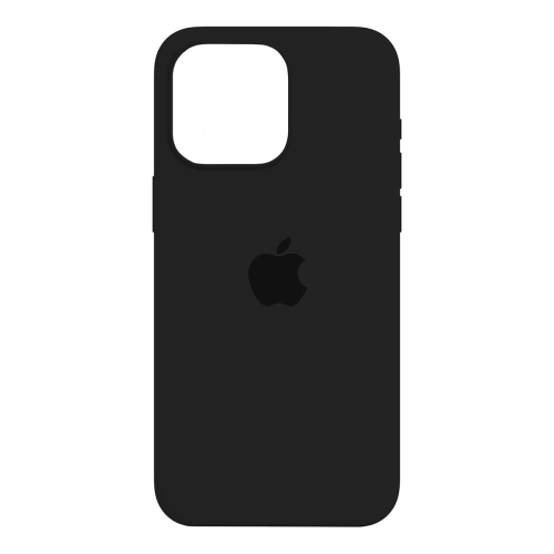 Чехол Silicone Case для Apple iPhone 15 Pro Max с MagSafe Black, черный купить в Донецке ДНР