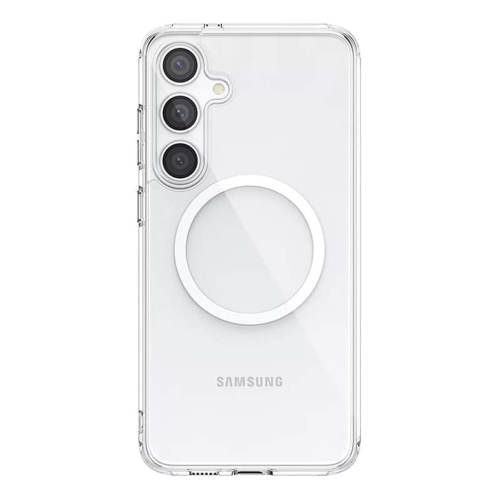Чехол для Samsung S25 Plus Clear Case MagSafe, Прозрачный купить в Донецке ДНР