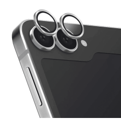 Защитное стекло для Galaxy Z Flip6, BlueO Camera lens Armor metal 2 шт. Серое