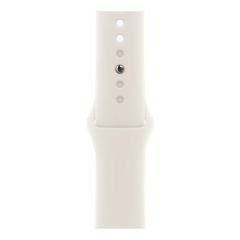 Apple Watch SE 3 (2025), 44 мм корпус из алюминия цвета «Midnight», ремешок Sport Band размера S/M цвета «Starlight»