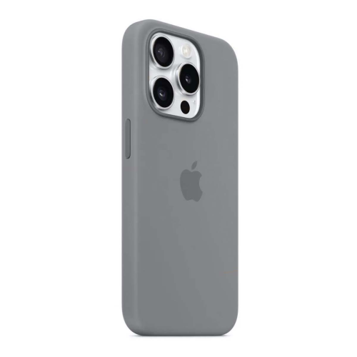 Чехол Silicone Case для Apple iPhone 15 Pro с MagSafe Clay, серый купить в Донецке ДНР