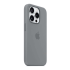Чехол Silicone Case для Apple iPhone 15 Pro с MagSafe Clay, серый купить в Донецке ДНР