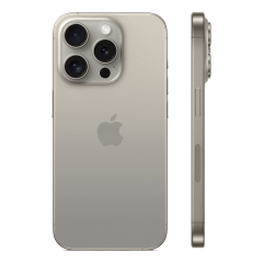 Apple iPhone 15 Pro 128Gb Dual SIM Natural Titanium, натуральный титан