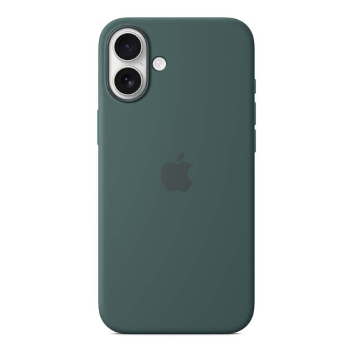 Чехол Silicone Case для Apple iPhone 16 Plus Dark Green, темно-зеленый купить в Донецке ДНР