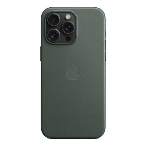 Чехол FineWoven Case для Apple iPhone 15 Pro Max с MagSafe Evergreen, зеленый купить в Донецке ДНР