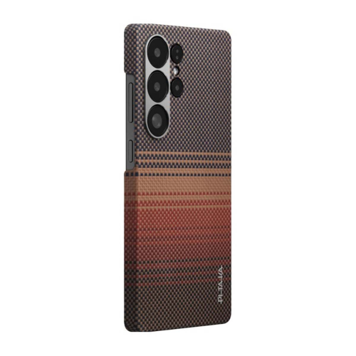 Чехол для Samsung S25 Ultra PITAKA Tactile Woven Case Sunset, закат купить в Донецке ДНР