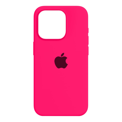 Чехол Silicone Case для Apple iPhone 15 Pro Ярко-розовый купить в Донецке ДНР