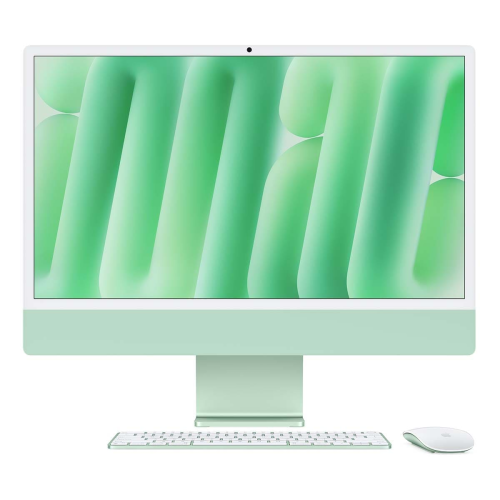 Apple iMac 24 (M4 10C CPU, 10C GPU, 2024) Retina 4,5K, 16Gb, 512Gb SSD (MWV03) Green, зеленый купить в Донецке ДНР