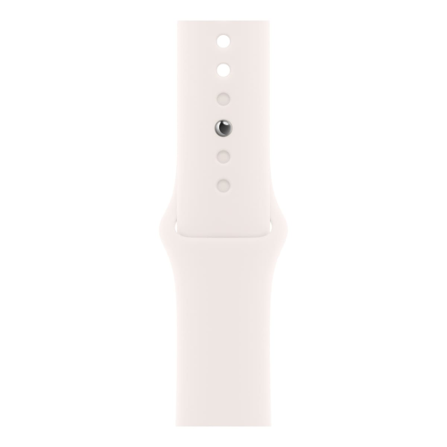 Apple Watch Series 10, 42 мм корпус из алюминия цвета «Rose Gold», ремешок Sport Band размера M/L цвета «Light Blush»