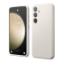 Чехол для Samsung Galaxy S24 Elago Soft silicone Liquid (EGS24SC62-ST) Stone, белый купить в Донецке ДНР