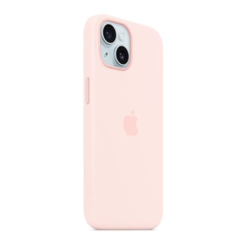 Чехол для Apple iPhone 15 Silicone Case с MagSafe Pink, розовый купить в Донецке ДНР