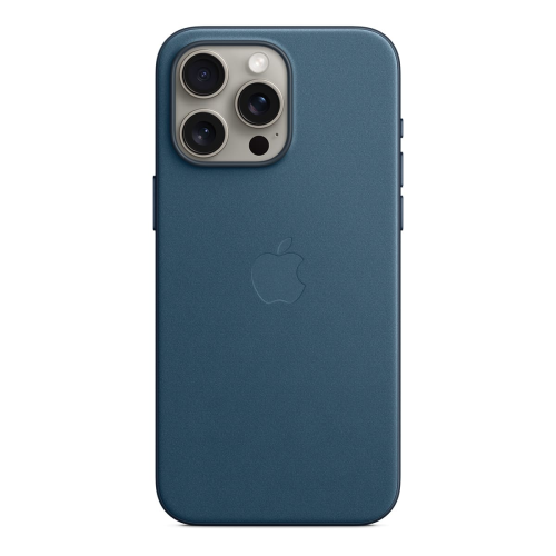 Чехол Кожаный Apple iPhone 15 Pro Max с MagSafe Blue, синий купить в Донецке ДНР