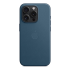 Чехол FineWoven Case для Apple iPhone 15 Pro с MagSafe Pacific Blue, синий купить в Донецке ДНР