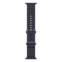 Apple Watch Ultra 2 (2024), 49 мм корпус из титана цвета «Natural», ремешок Ocean Band цвета «Navy»