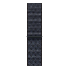 Apple Watch Series 10, 46 мм корпус из алюминия цвета «Jet Black», ремешок Sport Loop цвета «Ink»