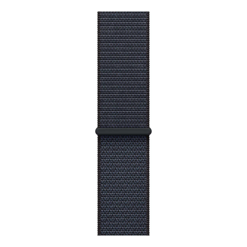 Apple Watch Series 10, 46 мм корпус из алюминия цвета «Jet Black», ремешок Sport Loop цвета «Ink»