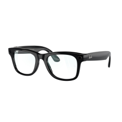 Ray-Ban Wayfarer RW4008 Shiny Black / Clear 53 0N (прозрачные)