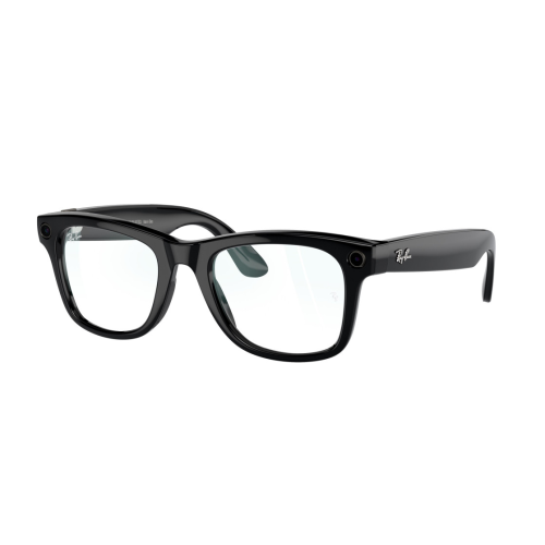 Ray-Ban Wayfarer RW4008 Shiny Black / Clear 53 0N (прозрачные)