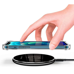 Противоударный чехол для Apple iPhone 15 Pro Max с защитой камер Прозрачный