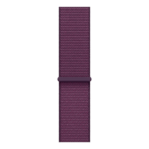 Apple Watch Series 10, 46 мм корпус из алюминия цвета «Rose Gold», ремешок Sport Loop цвета «Plum»