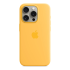 Чехол Silicone Case для Apple iPhone 15 Pro с MagSafe Yellow, Желтый купить в Донецке ДНР