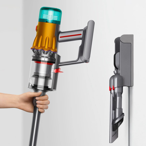 Пылесос Dyson V12 Detect Slim Fluffy (SV46) Yellow/Nickel, серебристый купить в Донецке ДНР