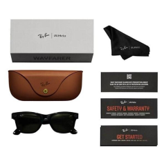 Ray-Ban Wayfarer RW4006 Matte Black / Polar Gradient Graphite 50 3P (поляризационные)