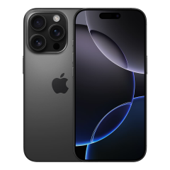 Apple iPhone 16 Pro 128Gb eSIM Black Titanium, титановый чёрный